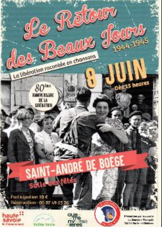 Le retour des beaux jours à la libération