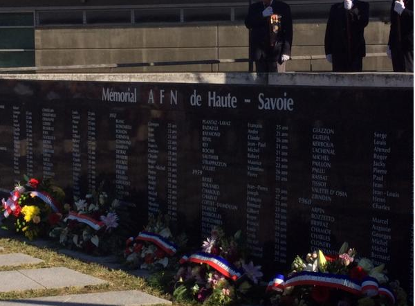 Hommage aux morts pour la France pendant la guerre d’Algérie et les combats au Maroc et en Tunisie